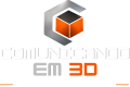 LOGO COMUNICANDO EM 3D PNG